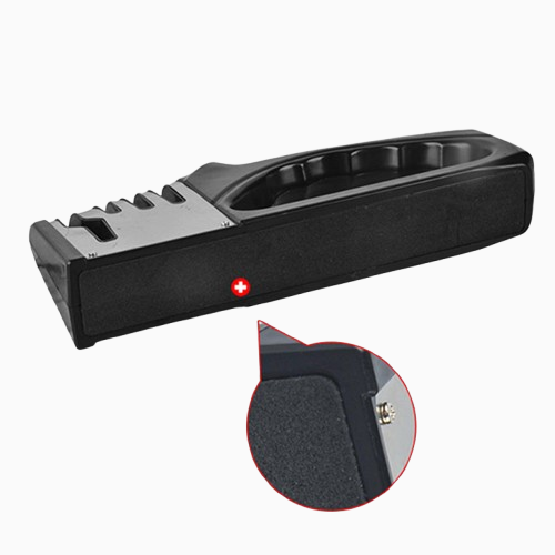 4-Stage Kitchen Knife Sharpener – Multifunctional, Portable, Non-Slip Base Kitchen Gadget