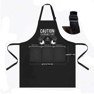 Waterproof Solid Color Kitchen Apron – Oil-Resistant, Sleeveless Polyester Apron (Black, 80x70cm)