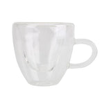 Heart-Shaped Double Layer Glass Mug – 180ml / 240ml Heat-Resistant Cup for Coffee, Tea, Juice & More