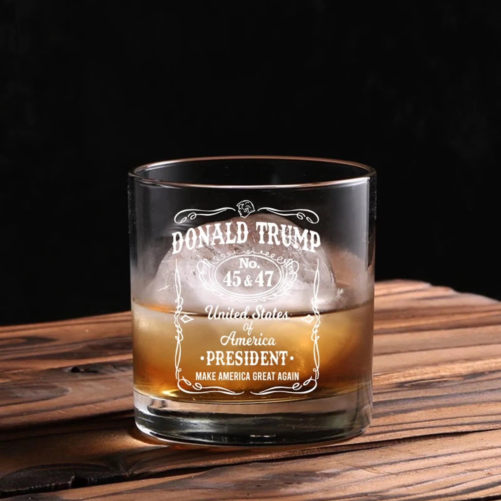 Livoya™ Retro Transparent Whiskey Glass – 300ml Luxury Tumbler for Beer, Wine & Spirits