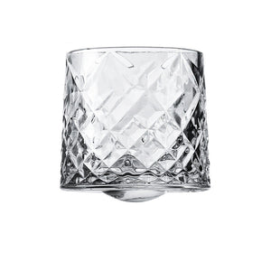Hand-Drawn Rotating Glass Cups – Multi-Purpose Nordic Style Whiskey Glasses (270ml)