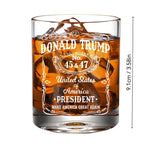 Livoya™ Retro Transparent Whiskey Glass – 300ml Luxury Tumbler for Beer, Wine & Spirits