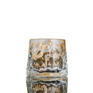 Mountain View Glass Cup Fuji Mountain Tibetan Mountain Cup  Japanese Whiskey Wine Cup Household High Beauty Water Bottle