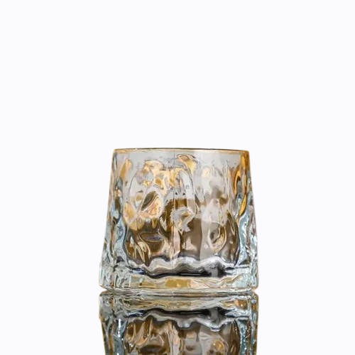 Mountain View Glass Cup Fuji Mountain Tibetan Mountain Cup  Japanese Whiskey Wine Cup Household High Beauty Water Bottle