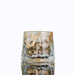 Mountain View Glass Cup Fuji Mountain Tibetan Mountain Cup  Japanese Whiskey Wine Cup Household High Beauty Water Bottle