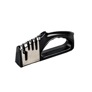 4-Stage Kitchen Knife Sharpener – Multifunctional, Portable, Non-Slip Base Kitchen Gadget