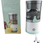 USB Rechargeable Portable Slow Juicer – Electric Mini Blender for Citrus & Soft Fruits