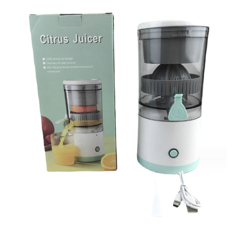 USB Rechargeable Portable Slow Juicer – Electric Mini Blender for Citrus & Soft Fruits