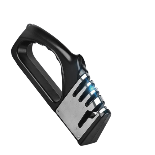 4-Stage Kitchen Knife Sharpener – Multifunctional, Portable, Non-Slip Base Kitchen Gadget